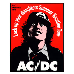 ac/dc poster