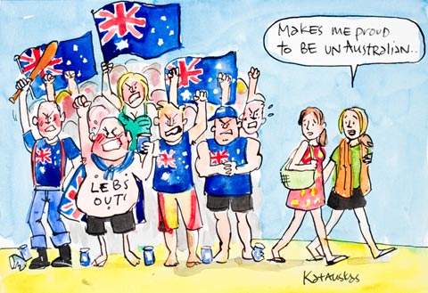 Proud to be Un-Australian